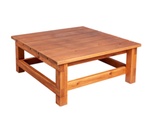 Rustic Coffee Table Large